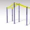 Buiten fitness monkey-rek 11 Buitenfitness station Monkey Bars. In diverse kleuren en kleuren-combinaties leverbaar.